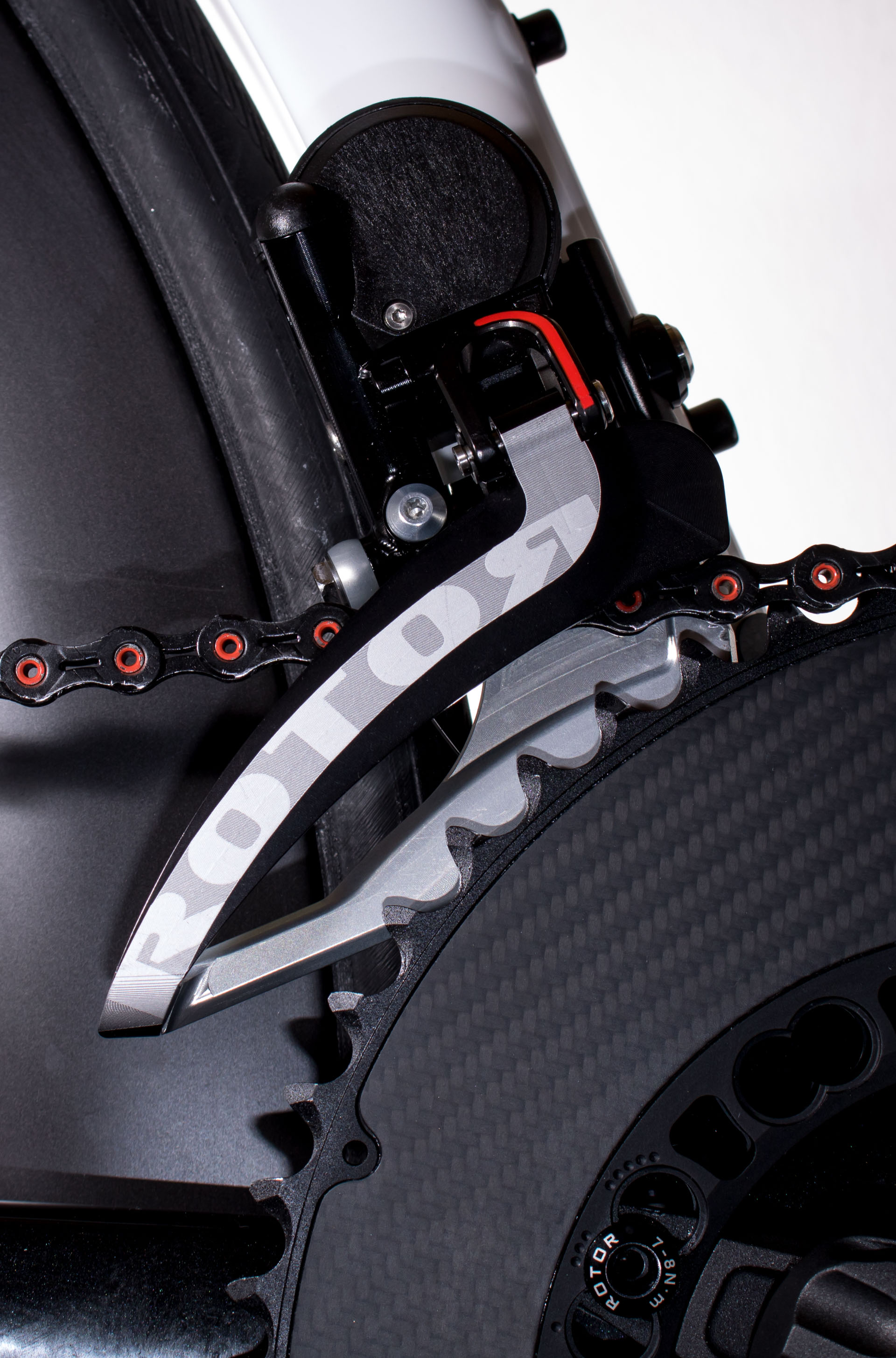 Auch der Umwerfer der Uno weist eine integrierte Indexierung auf.