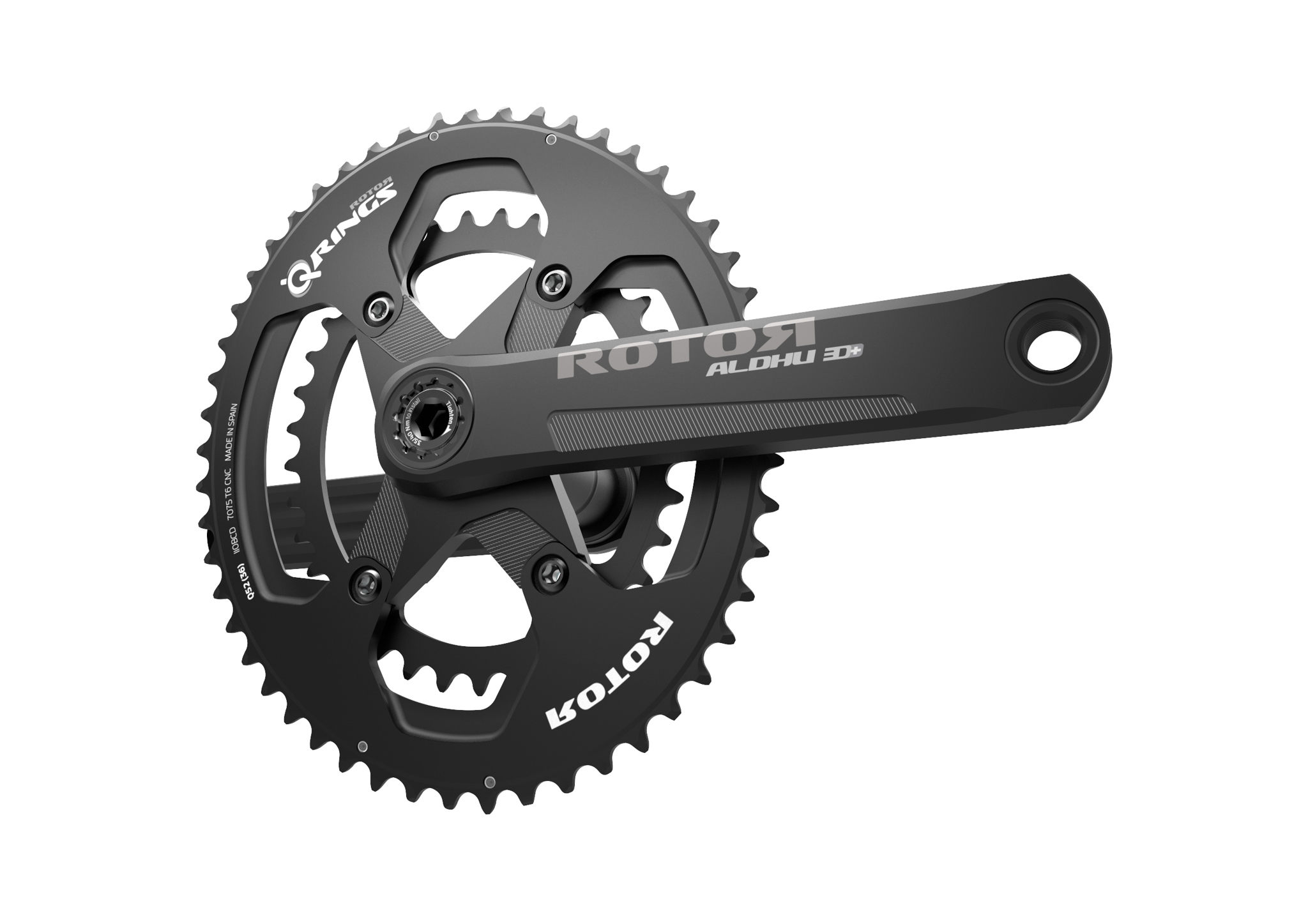 Vegast und Aldhu Neue Rennradkurbeln von Rotor Ro...