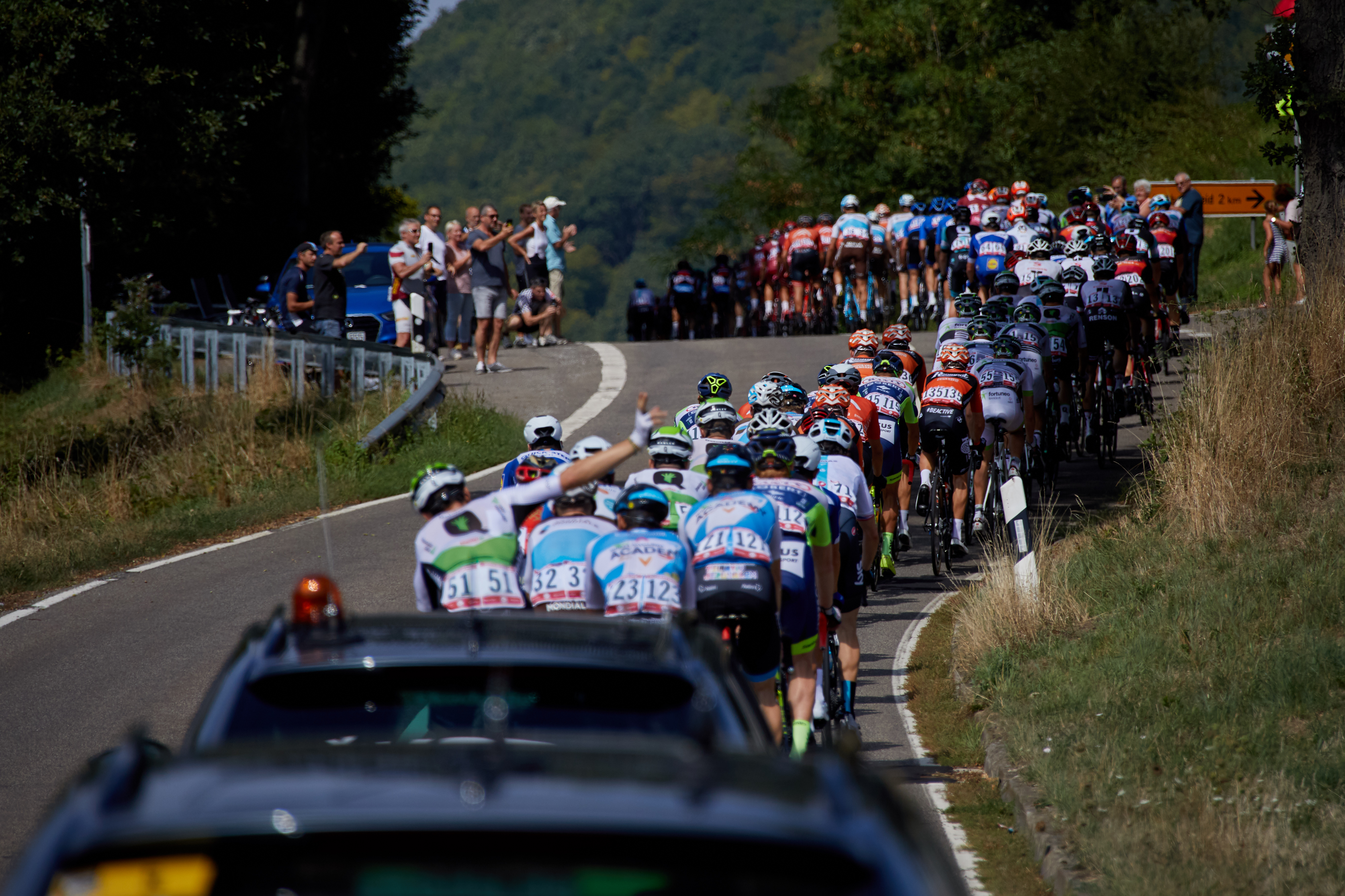 Deutschland hat wieder eine Tour: Zehn Jahre nach der letzten Deutschland Tour startete das Rennen auf ein viertägiges Etappenrennen. (Foto: © Isaak Papadopulous / Weitsprung)