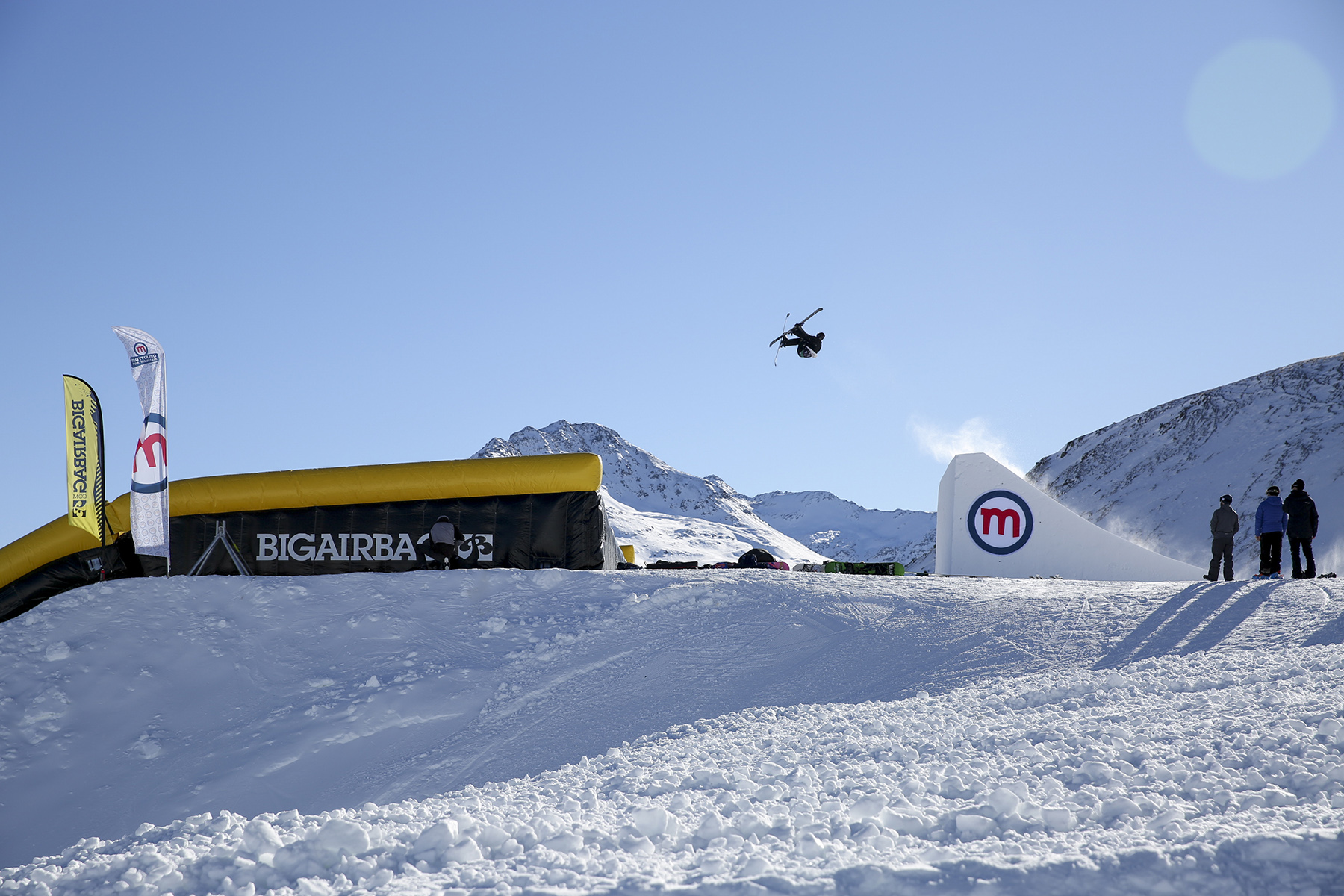 Day 7 - BigAirBag construction with GB Park & Pipe - Mottolino S
