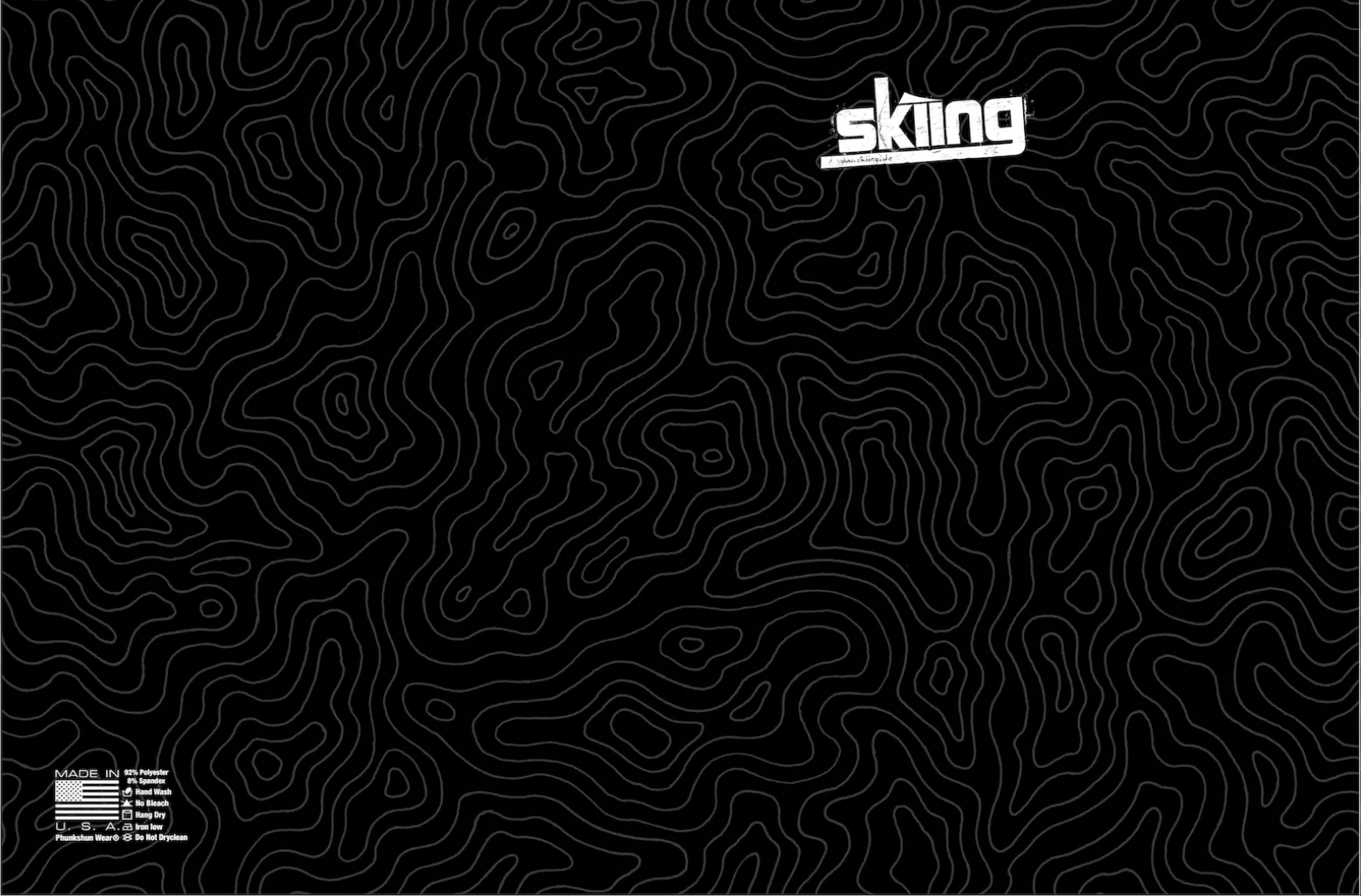 skiing x Phunkshun Neckwarmer Design