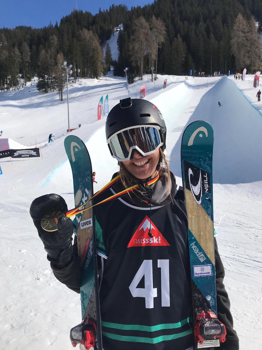 Sabrina Cakmakli ist Deutsche Meisterin in der Halfpipe
