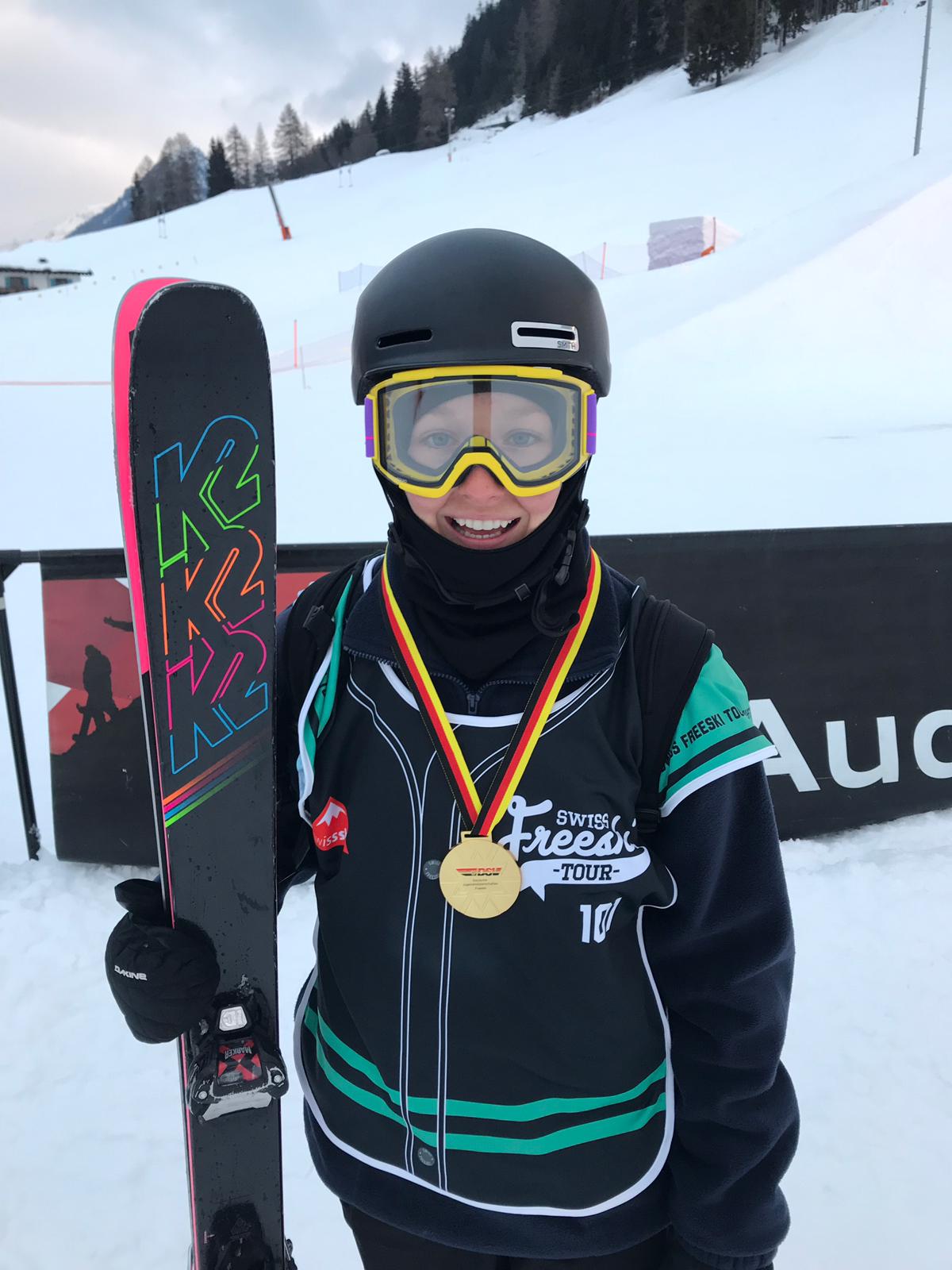 Kea Kühnel ist Deutsche Meisterin im Big Air