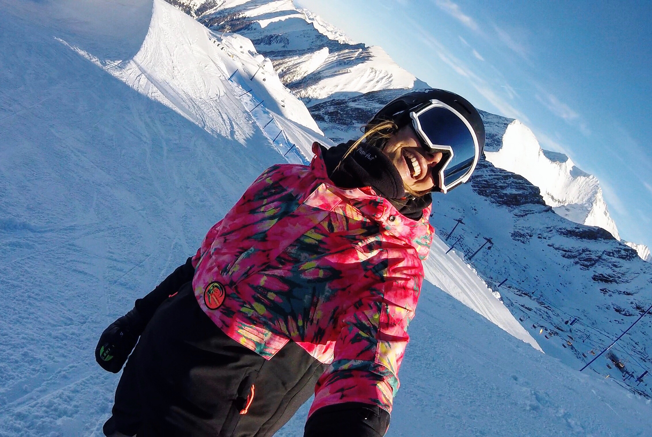 Sabrina Cakmakli hat immer ein Grinsen im Gesicht!