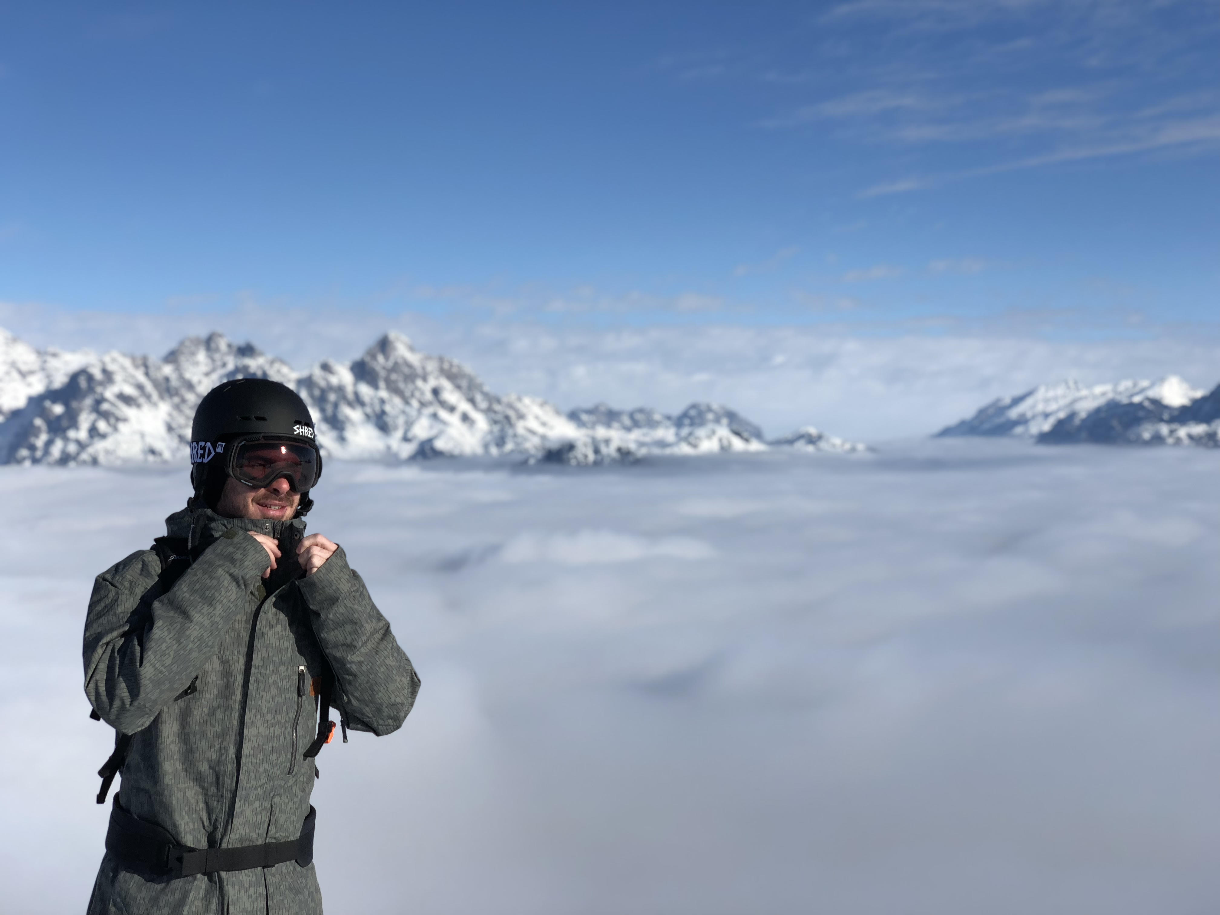 Im Skicircus findet man alles, was das Snowboarder-Herz braucht. Wie auch Clemens.
