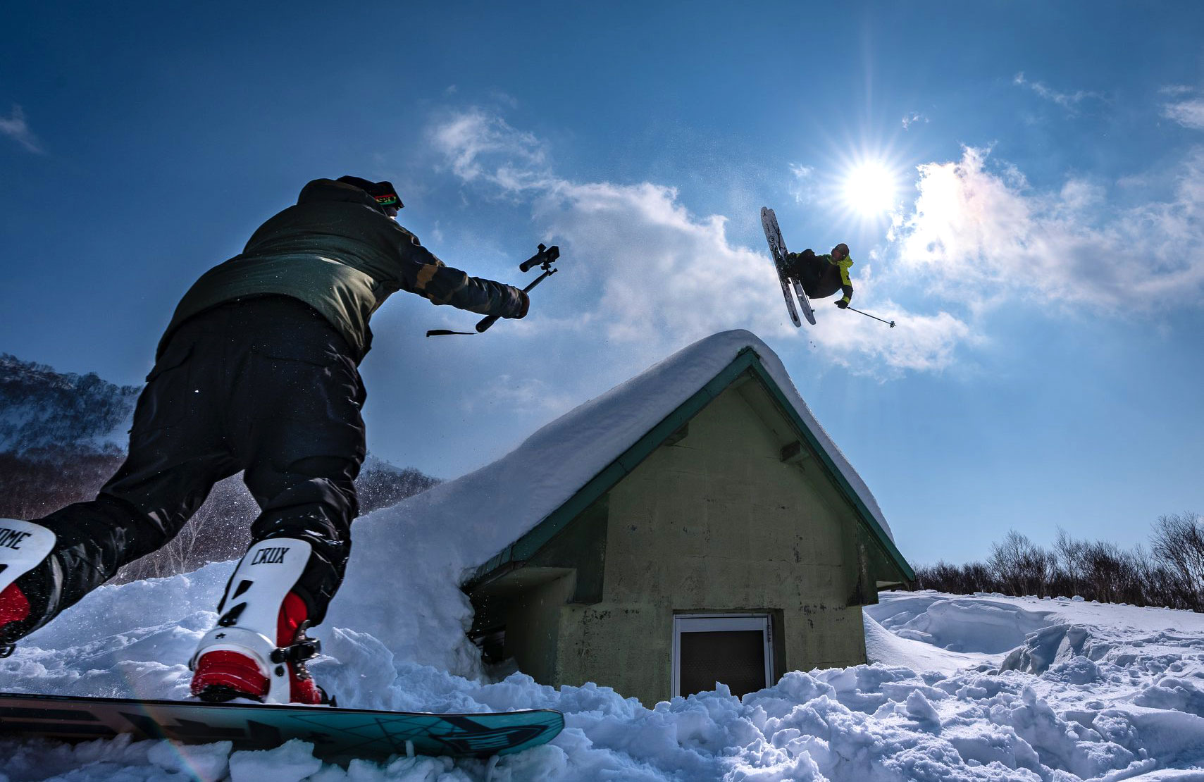 Japan, Niseko, Hokkaido, Japow