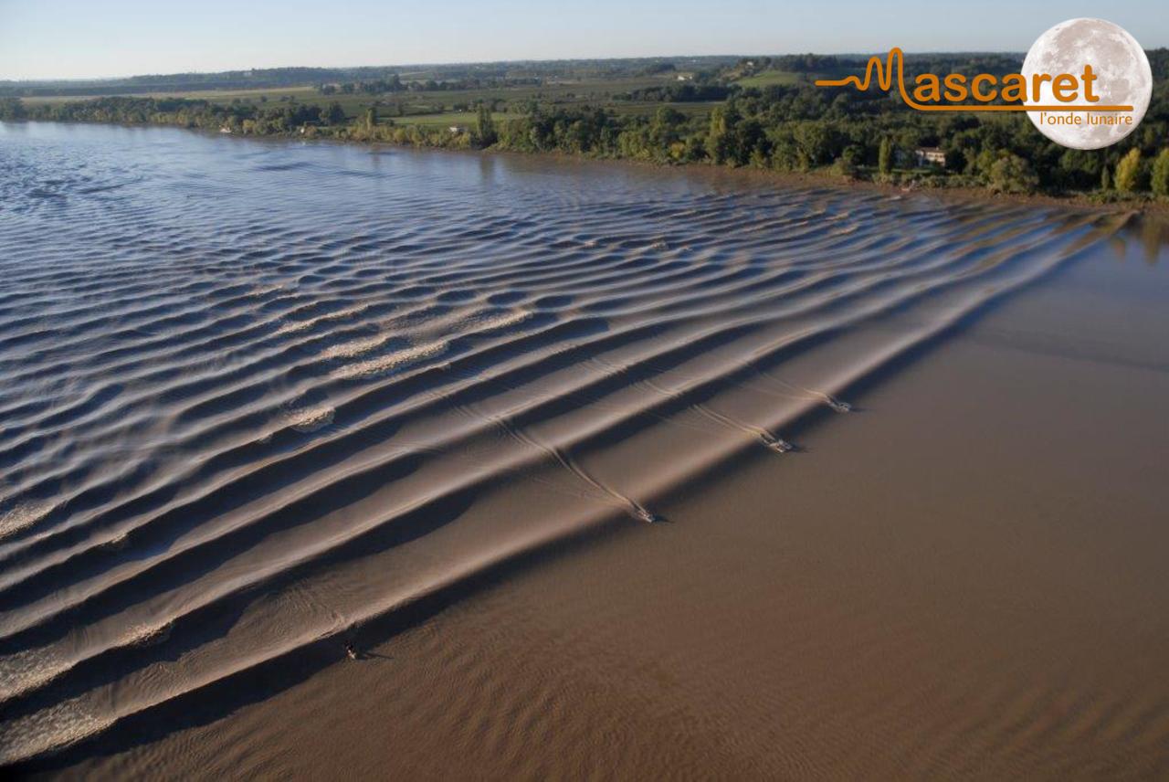 Mascaret Tidal Bore Gezeitenwelle